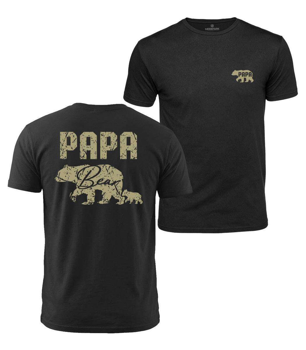 Papa Bear Cotton T-Shirt