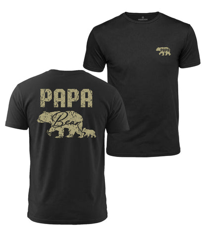 Papa Bear Cotton T-Shirt