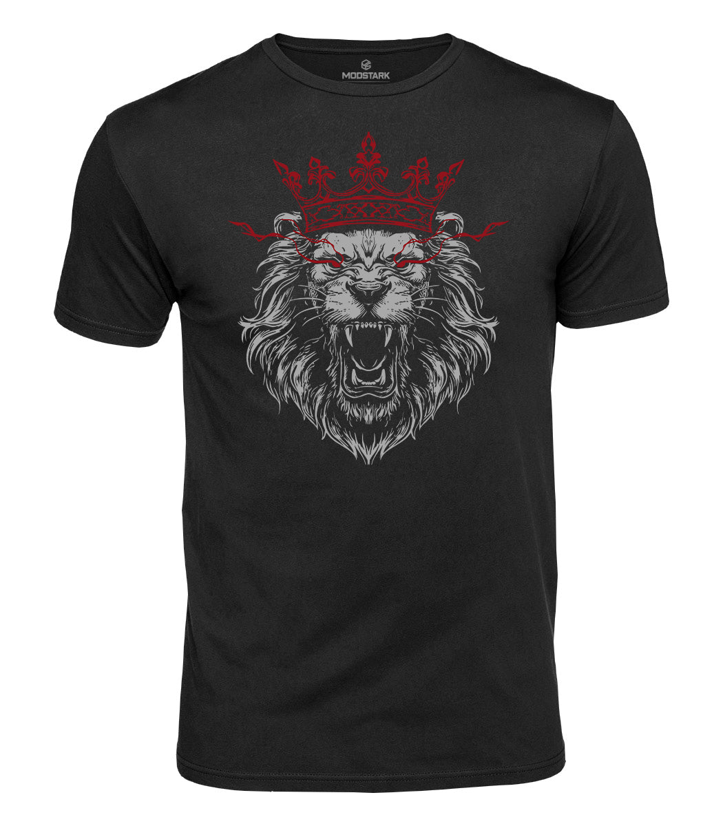 King Lion Graphic Cotton T-Shirt