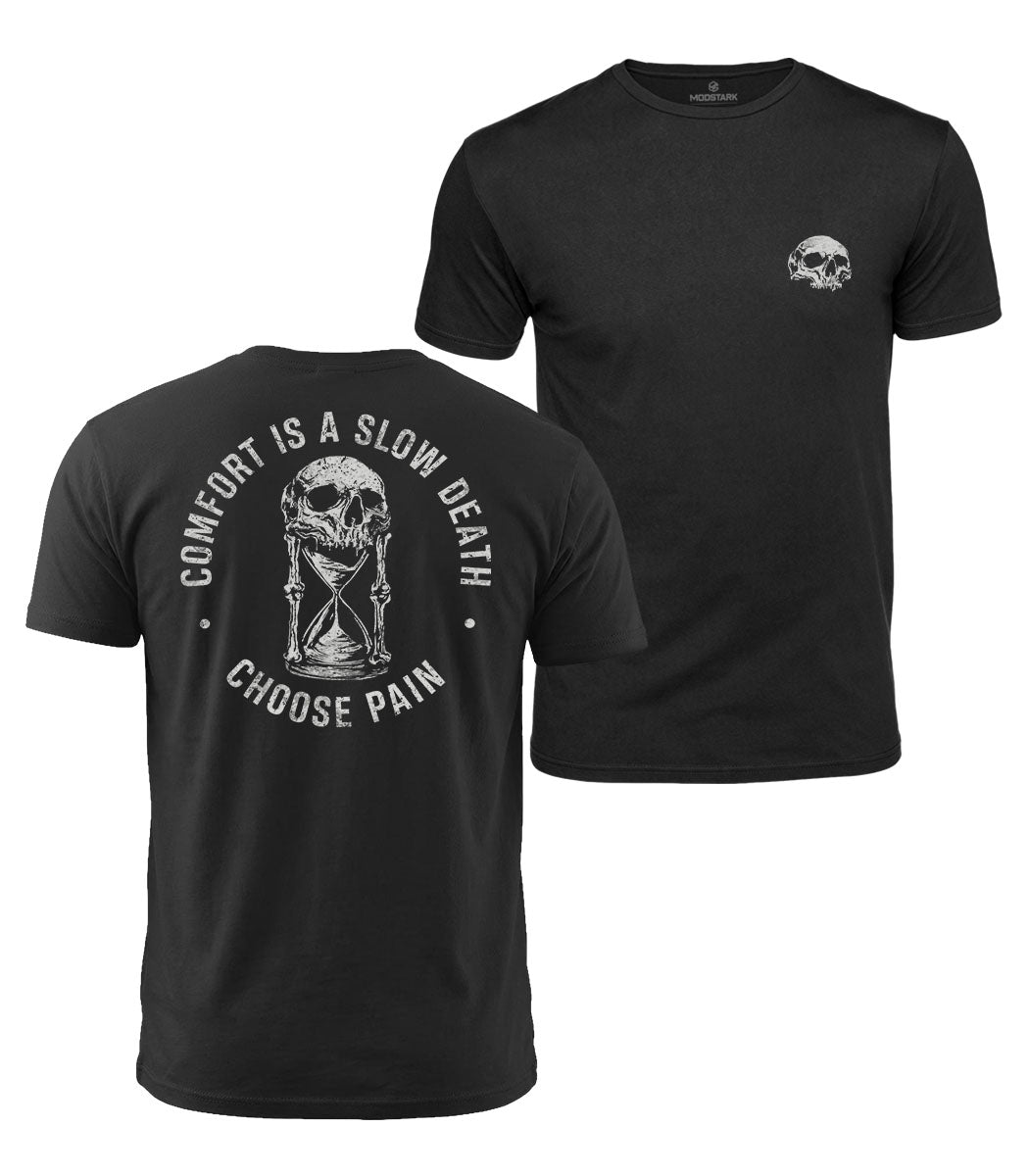 Comfort Is A Slow Death Cotton T-Shirt