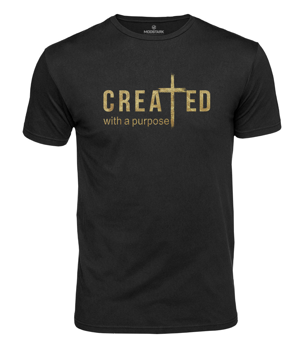 Created With A Purpose Cotton T-Shirt