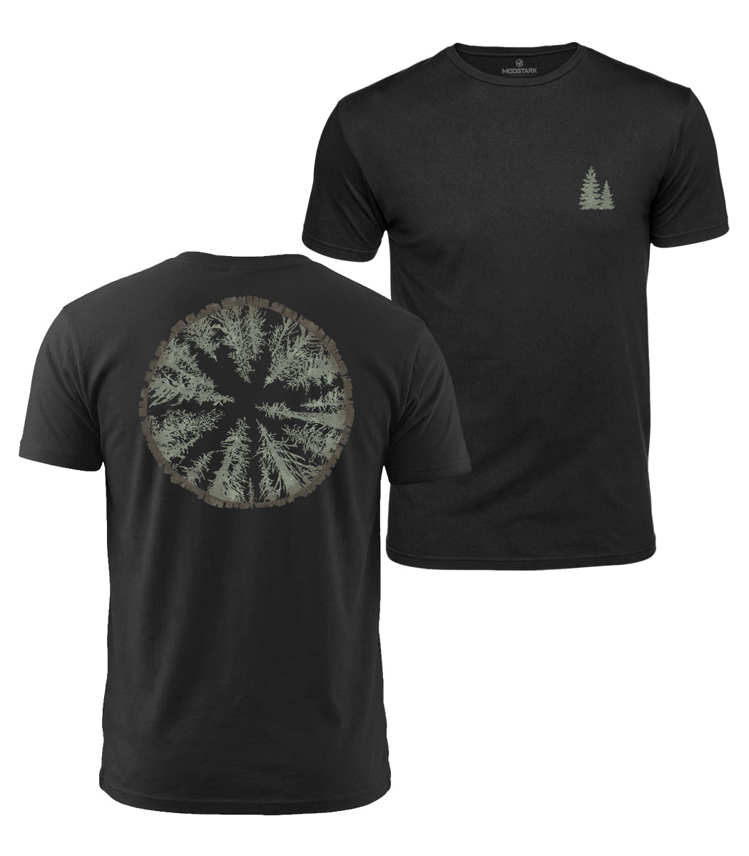 Forest Canopy Cotton T-Shirt