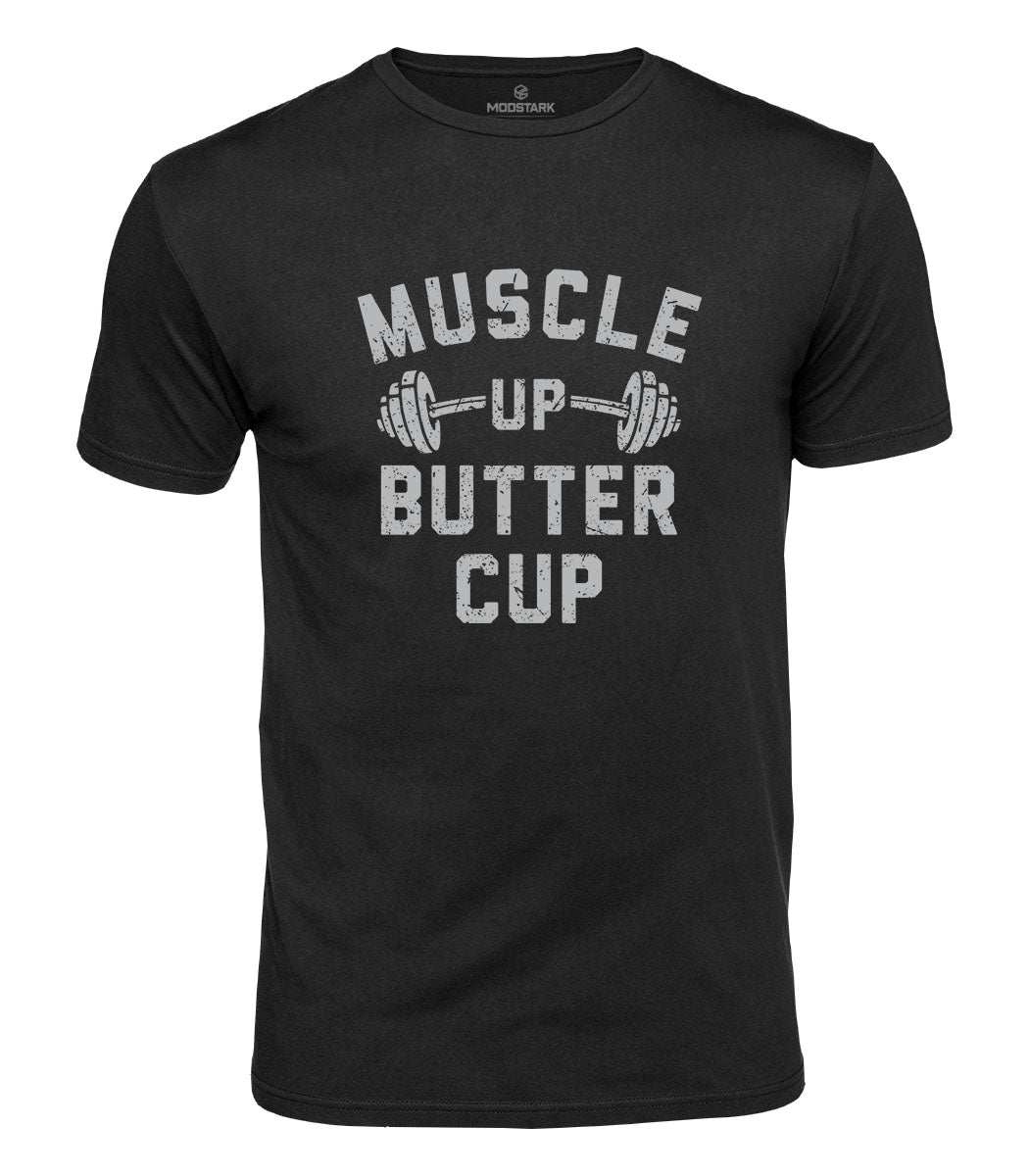Muscle Up Buttercup Cotton T-Shirt