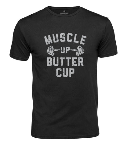 Muscle Up Buttercup Cotton T-Shirt