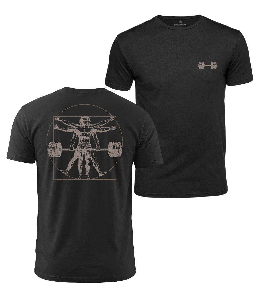 Vitruvian Lifter Cotton T-Shirt