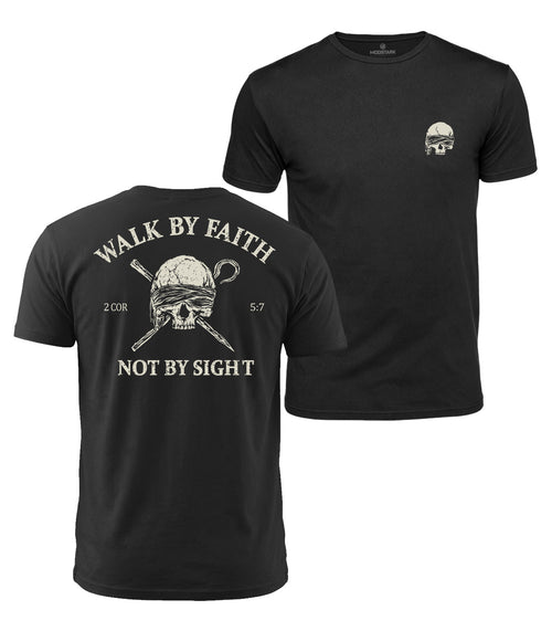 Walk By Faith Cotton T-Shirt
