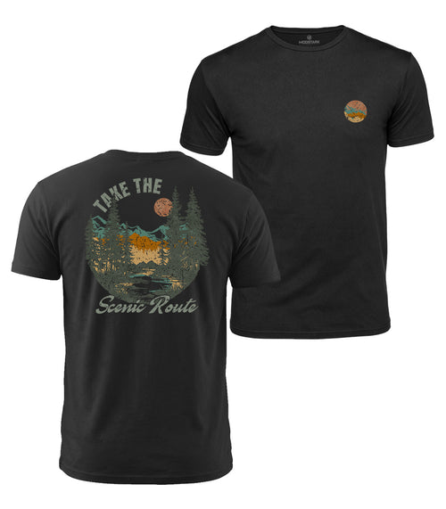 Take The Scenic Route Cotton T-Shirt