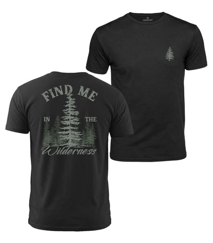 Wilderness Pine Forest Cotton T-Shirt