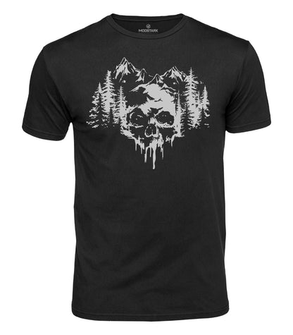 Skull Forest Cotton T-Shirt