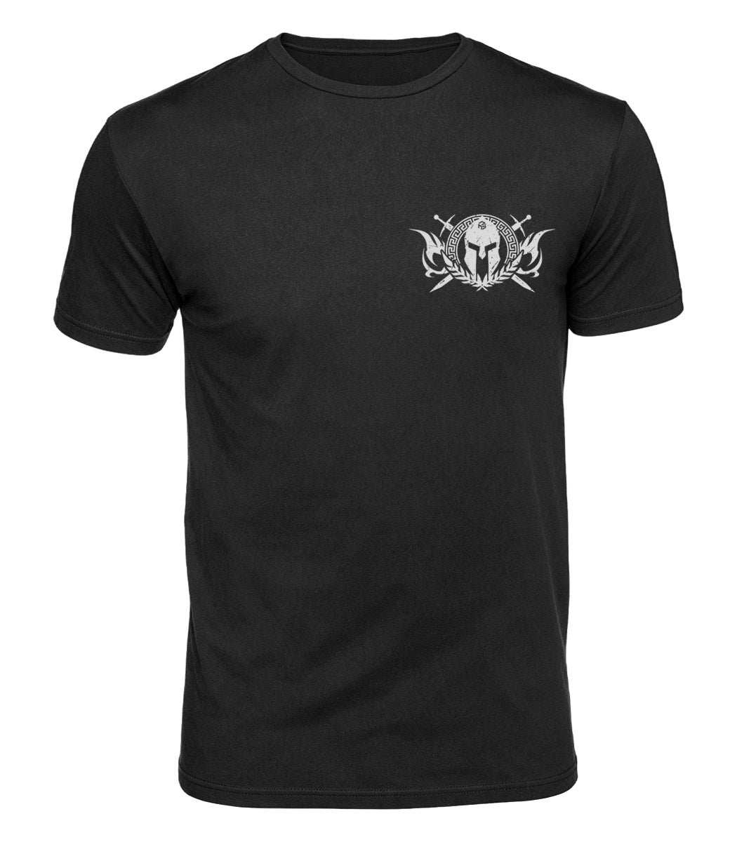 Spartan Helmet Crest Cotton T-Shirt
