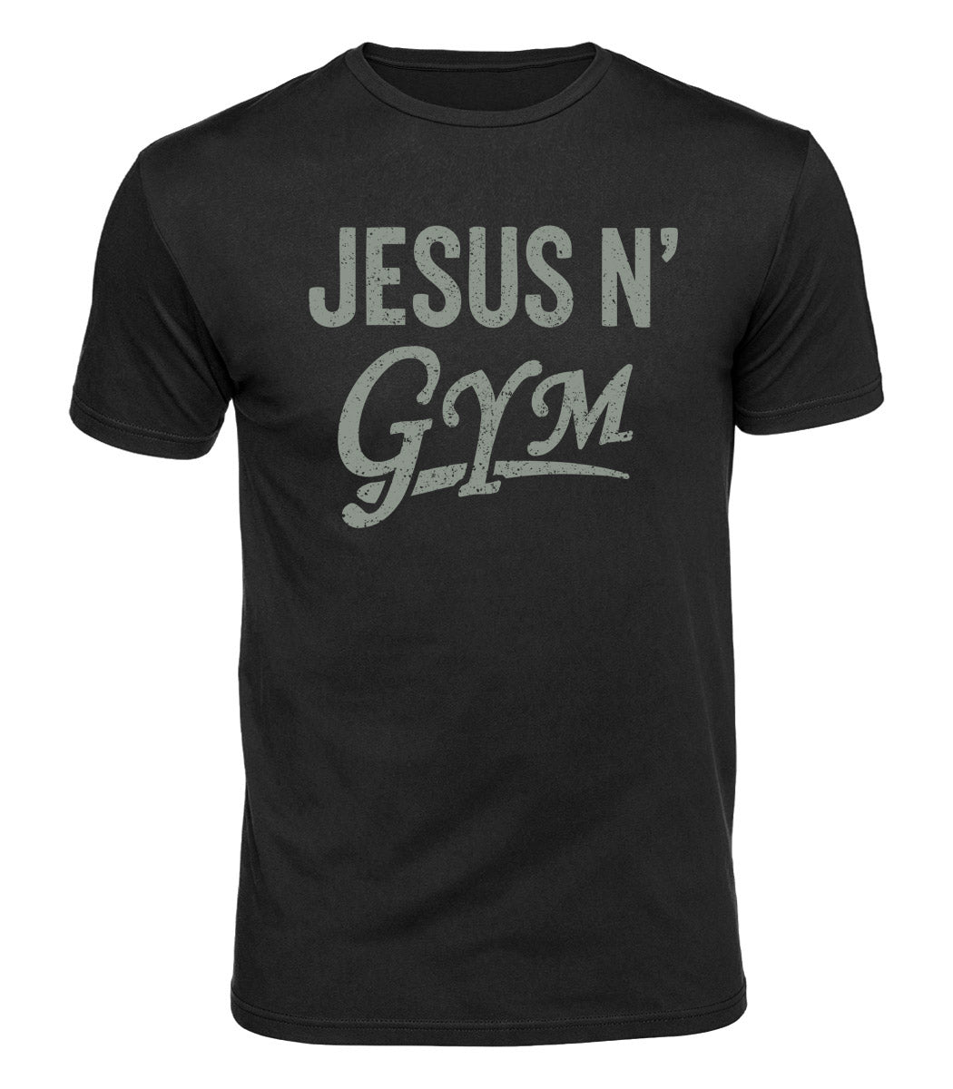 Jesus N' Gym Cotton T-Shirt
