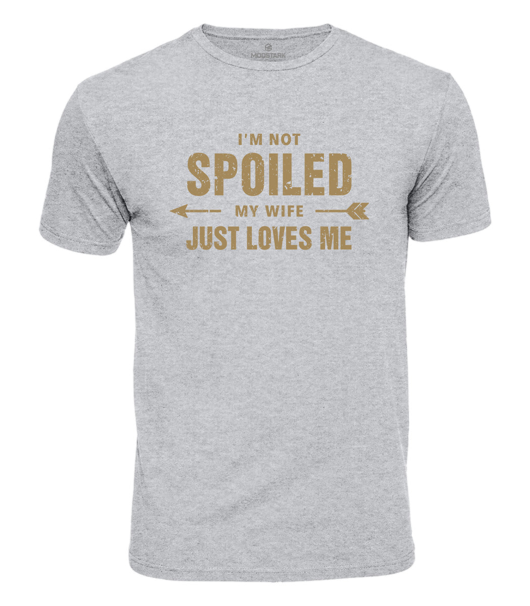 My Wife Just Loves Me Cotton T-Shirt