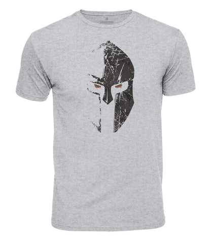 Spartan Helmet Graphic Cotton T-Shirt