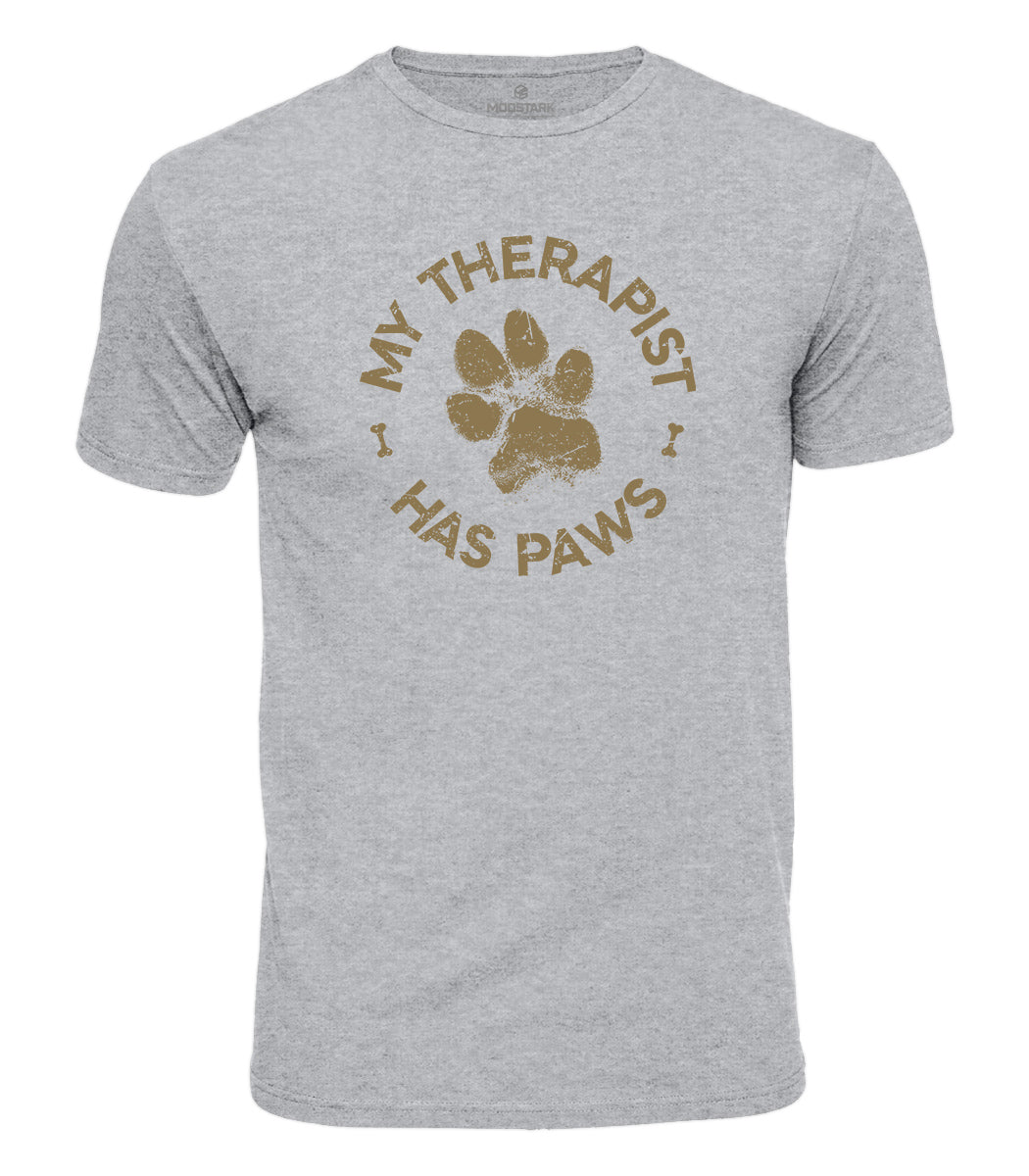 Dog Paw Therapist Cotton T-Shirt