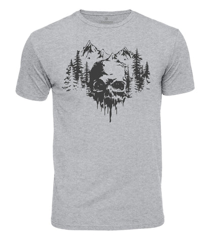 Skull Forest Cotton T-Shirt