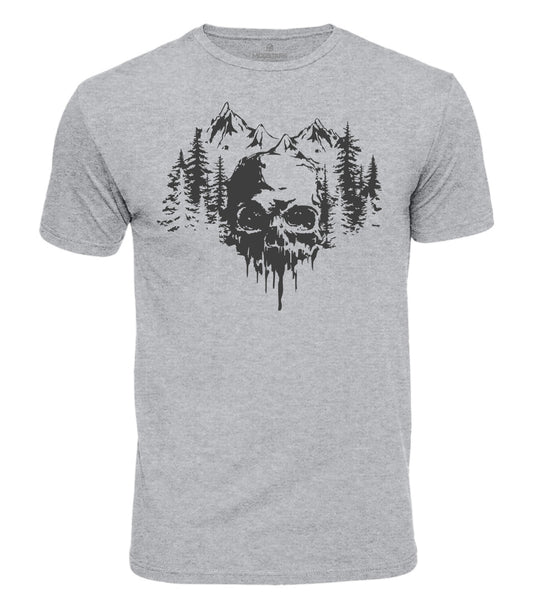 Skull Forest Cotton T-Shirt