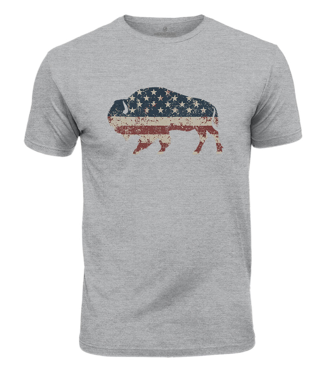 American Bison Cotton T-Shirt