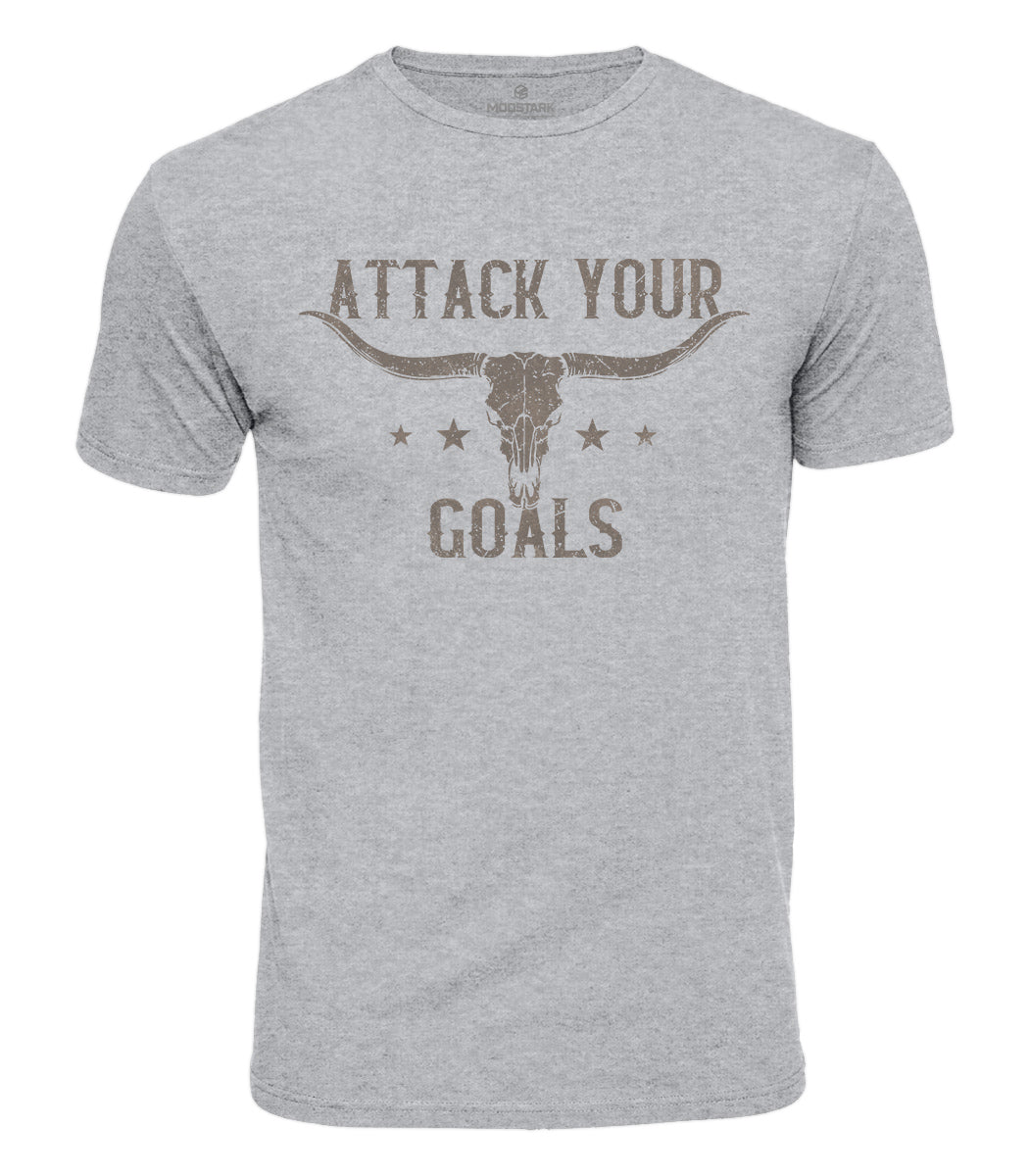 Attack Your Goals Cotton T-Shirt