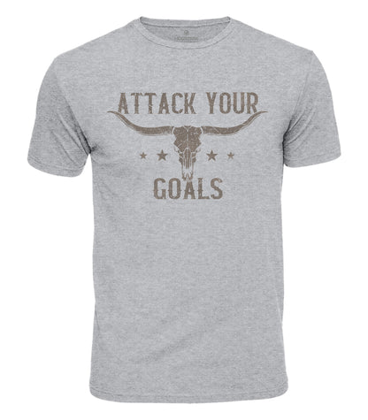 Attack Your Goals Cotton T-Shirt