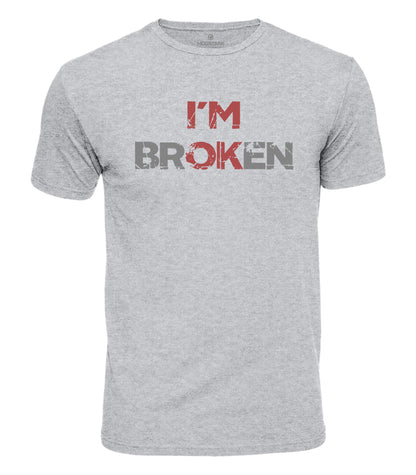 I'm Broken Graphic Cotton T-Shirt