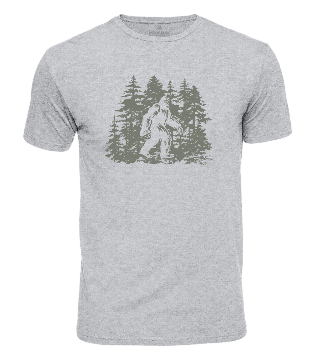 Bigfoot Forest Cotton T-Shirt