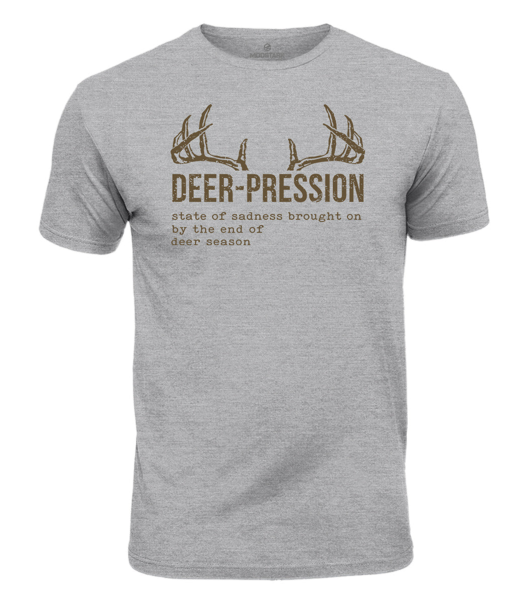 Deer-Pression Cotton T-Shirt