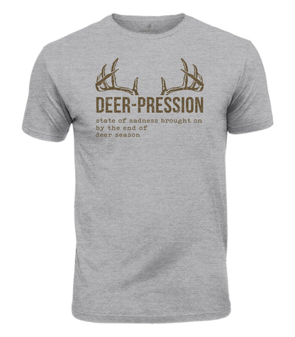 Deer-Pression Cotton T-Shirt
