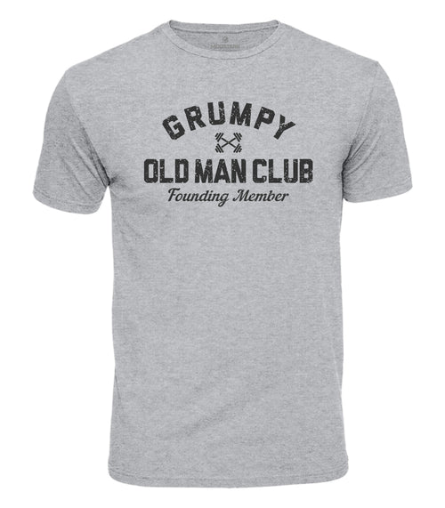 Grumpy Old Man Club Cotton T-Shirt