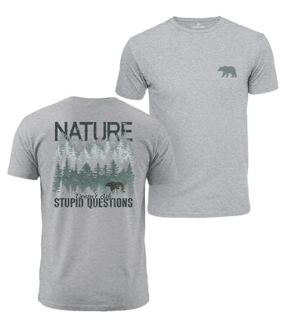 Nature Doesn't Ask Questions Cotton T-Shirt