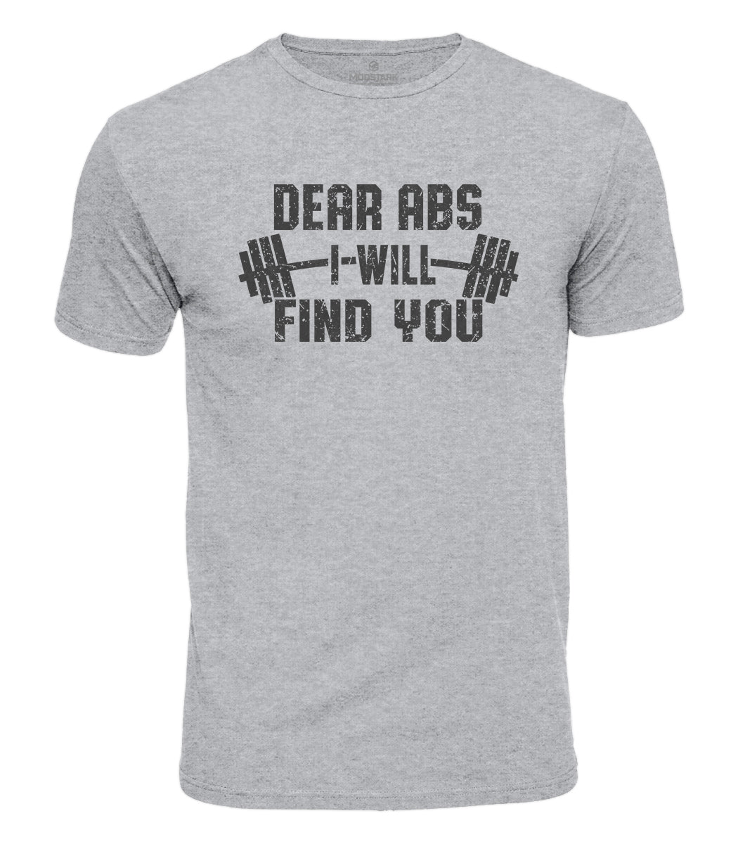 Funny Abs Workout Cotton T-Shirt