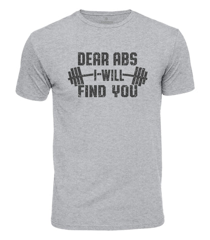 Funny Abs Workout Cotton T-Shirt