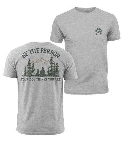 Your Dog Believes In You Cotton T-Shirt