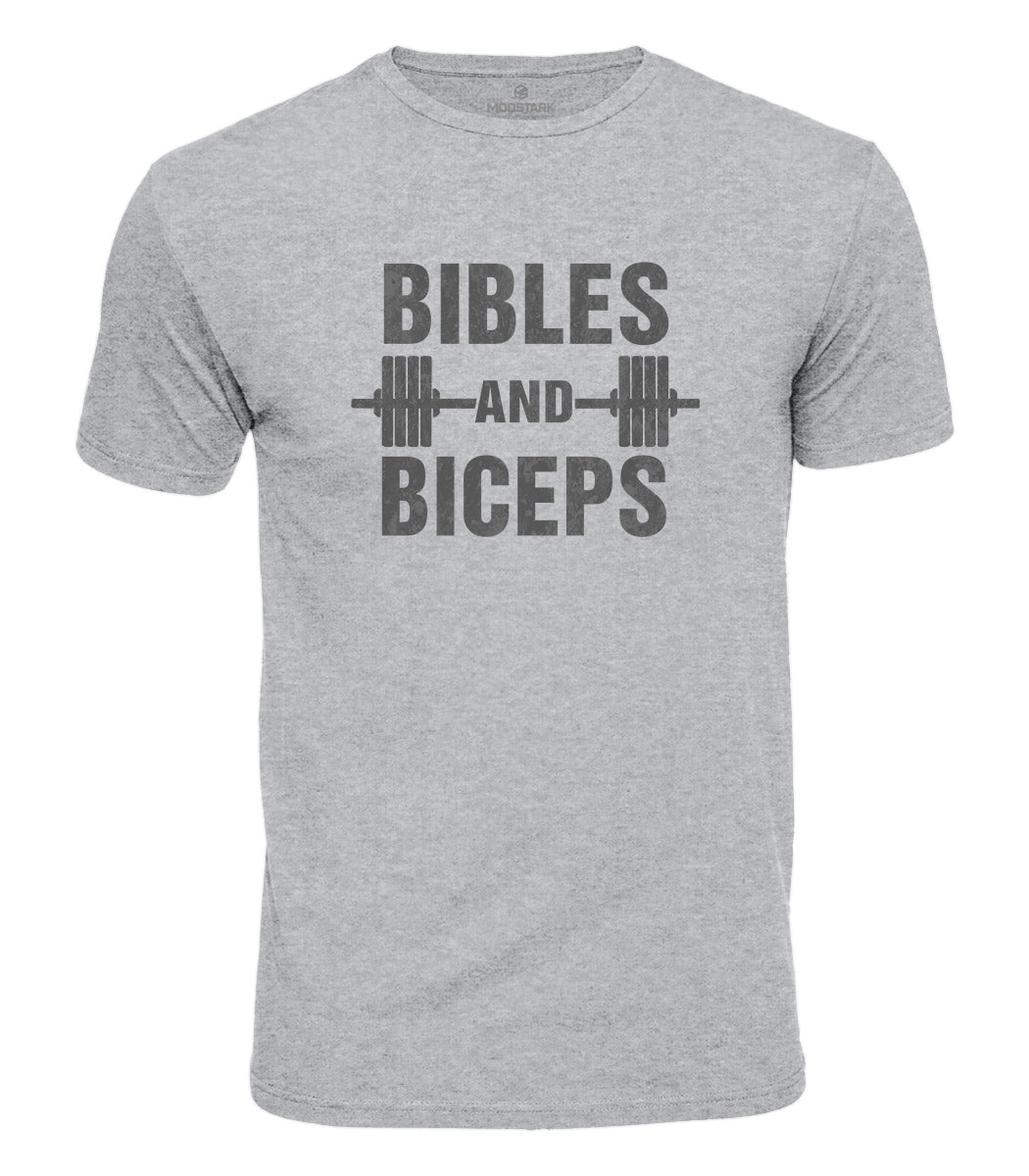 Bibles And Biceps Cotton T-Shirt