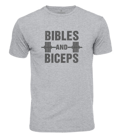 Bibles And Biceps Cotton T-Shirt