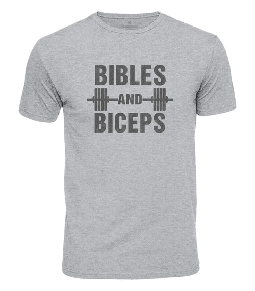 Bibles And Biceps Cotton T-Shirt