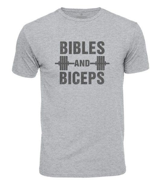 Bibles And Biceps Cotton T-Shirt