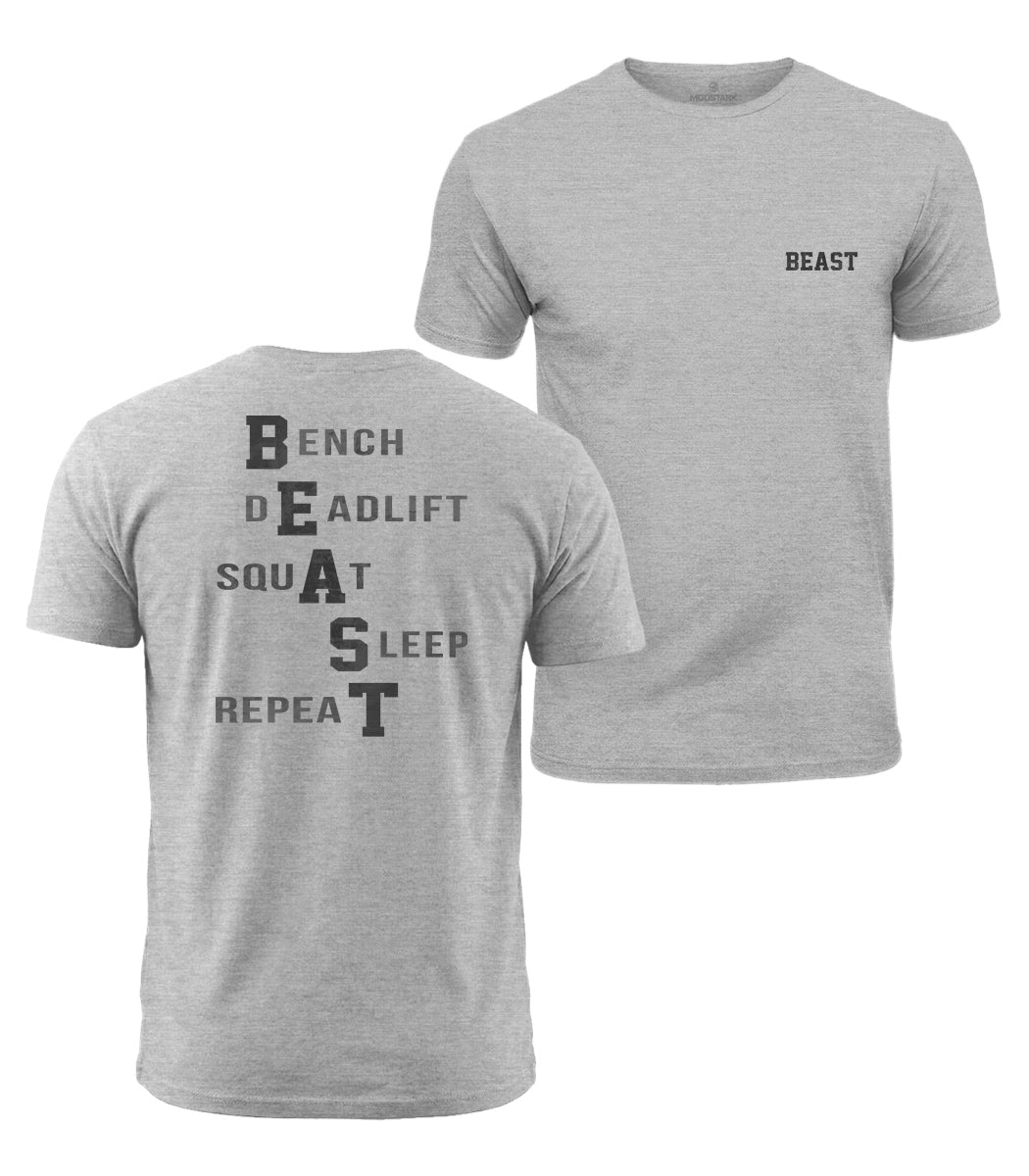 Train Like A Beast Cotton T-Shirt