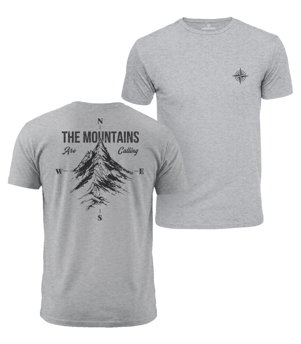 The Mountains Are Calling Cotton T-Shirt