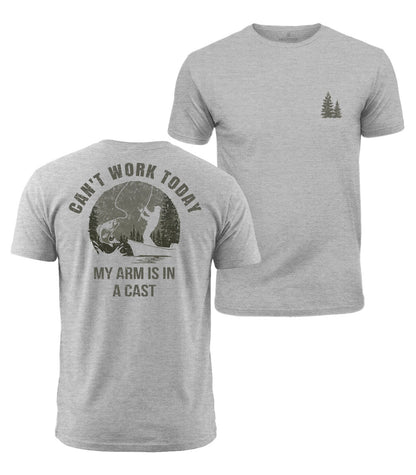 Arm In A Cast Cotton T-Shirt