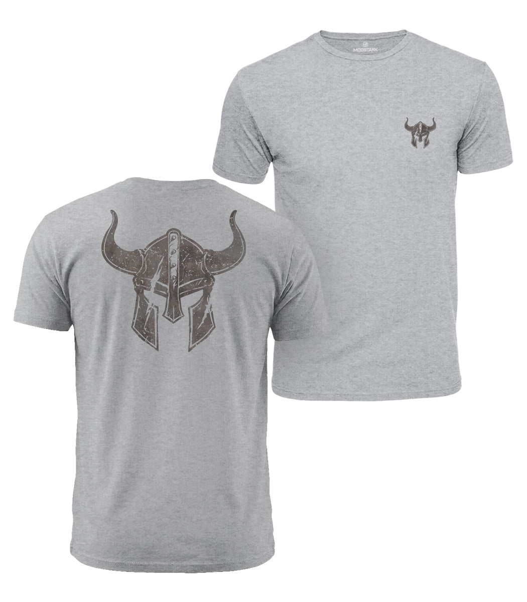 Warrior Helmet Cotton T-Shirt