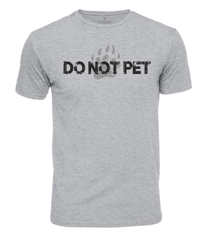 Do Not Pet Warning Cotton T-Shirt