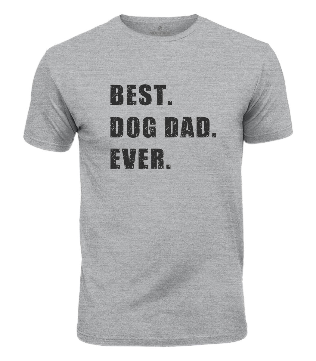 Best Dog Dad Cotton T-Shirt
