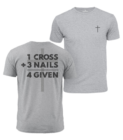 Forgiven Cross Cotton T-Shirt