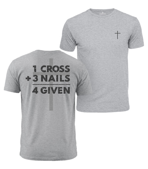 Forgiven Cross Cotton T-Shirt