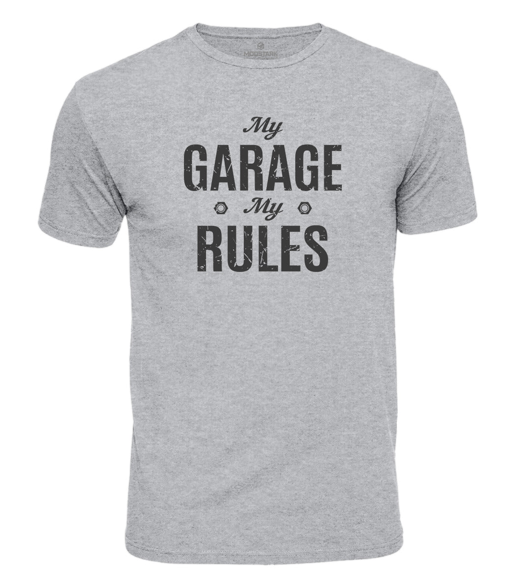 My Garage My Rules Cotton T-Shirt