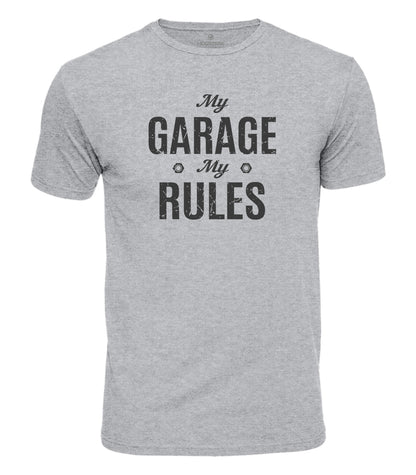 My Garage My Rules Cotton T-Shirt