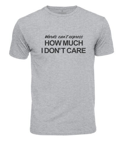 Words Can't Express Cotton T-Shirt