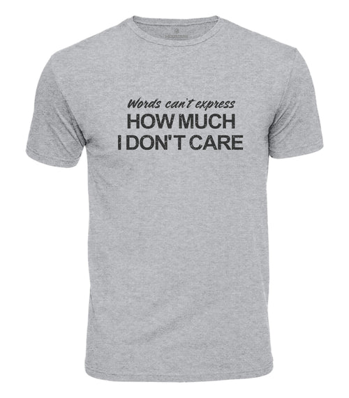 Words Can't Express Cotton T-Shirt
