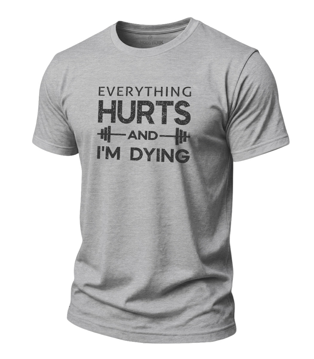 Funny Gym Pain Cotton T-Shirt