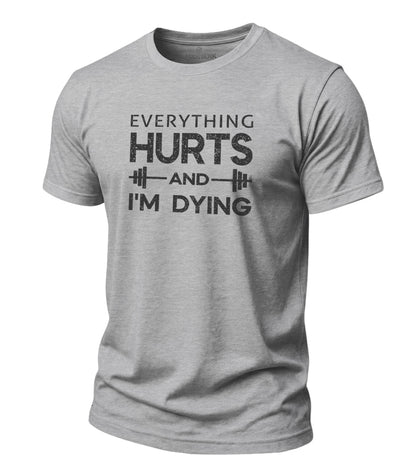 Funny Gym Pain Cotton T-Shirt
